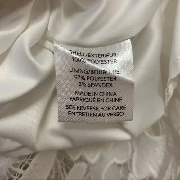 Milly Bridget Guipure Lace Dress Size 6 White Ecru NWT New - Picture 13 of 14